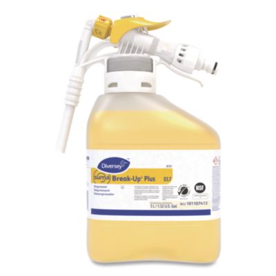DVO101107413 Suma Break-Up Plus Solvent Free Cleaner Degreaser, Surfactant Scent, 5 L Bottle