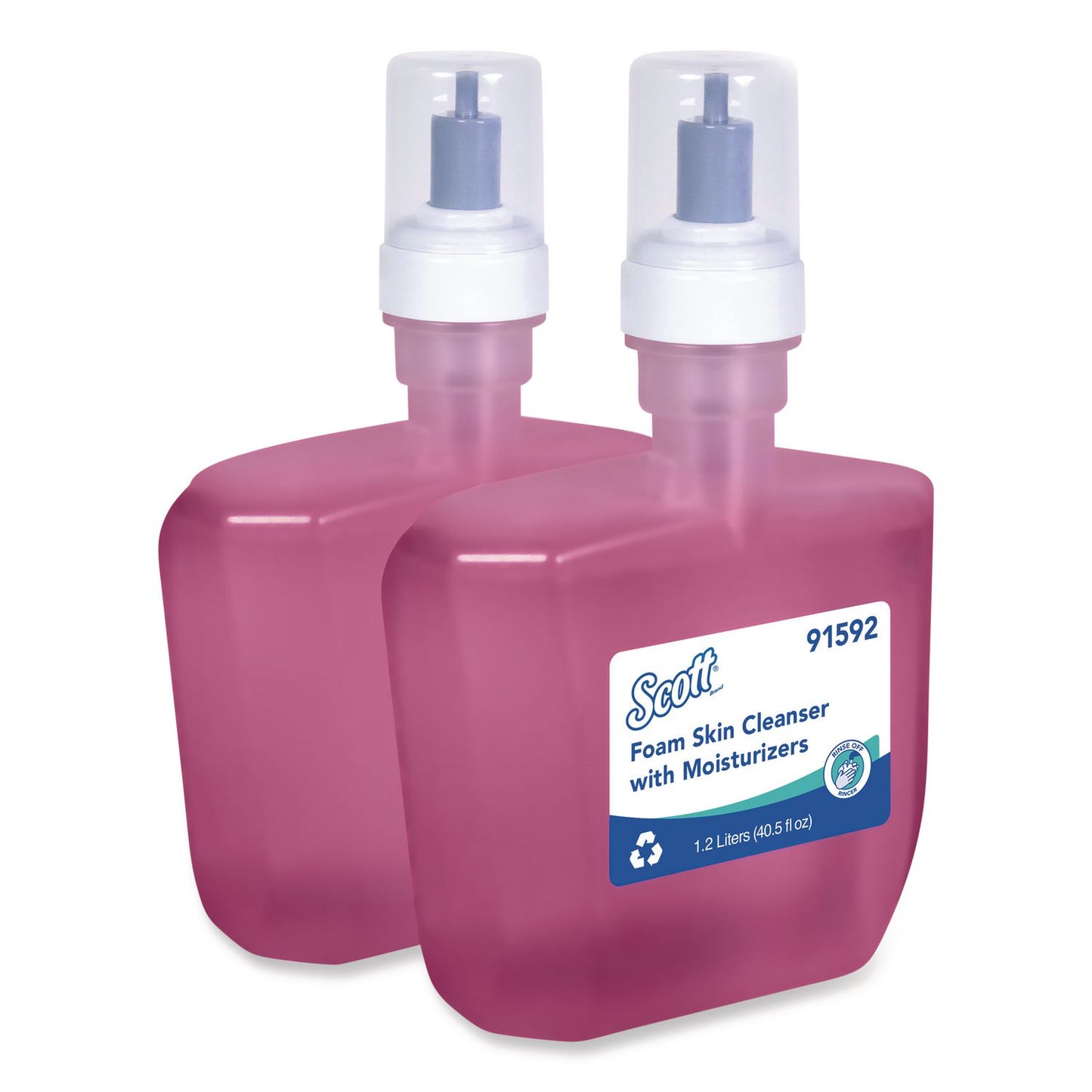 KCC91592 Pro Foam Skin Cleanser with Moisturizers Refill, Citrus Floral Scent, 1.2 L, 2/Carton