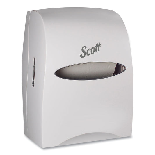 KCC46254 Essential Manual Hard Roll Towel Dispenser, 13.06 X 11 X 16.94, White