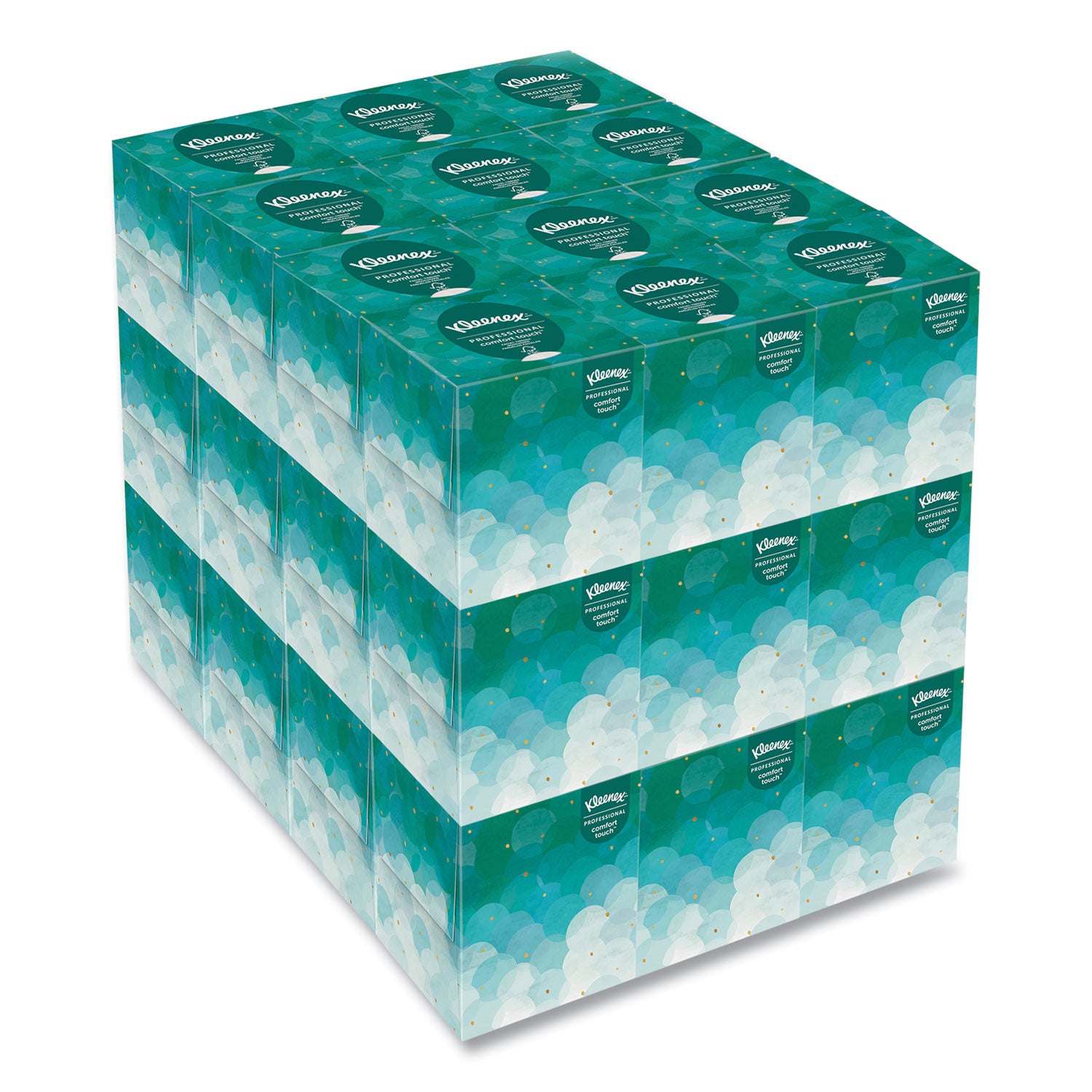 KCC21270CT Professional Facial Tissue, Pop-Up Box, 2-Ply, White, 90 Sheets/Box, 36 Boxes/Carton Kleenex
