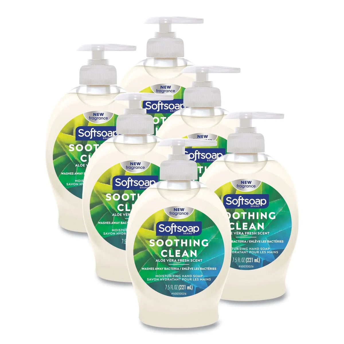 CPC45634 Moisturizing Hand Soap, Aloe Scent, 7.5 oz, 6/Carton Softsoap