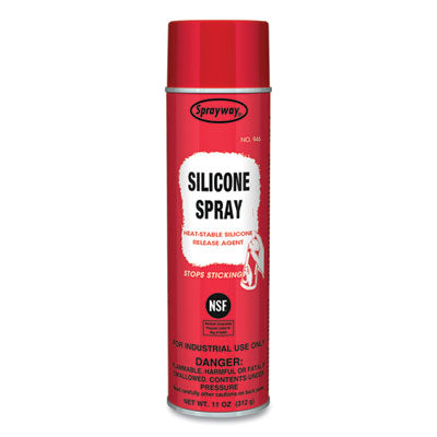 CGC946 Silicone Spray Release Agent, 11 oz Aerosol Spray, 12 Cans/Carton PLZ CORP