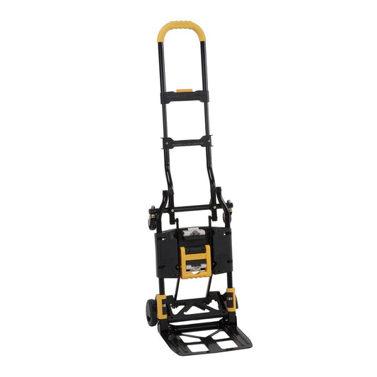 CSC12225YGB1E 2-in-1 Folding Hand Truck, 300 lb Capacity, 17