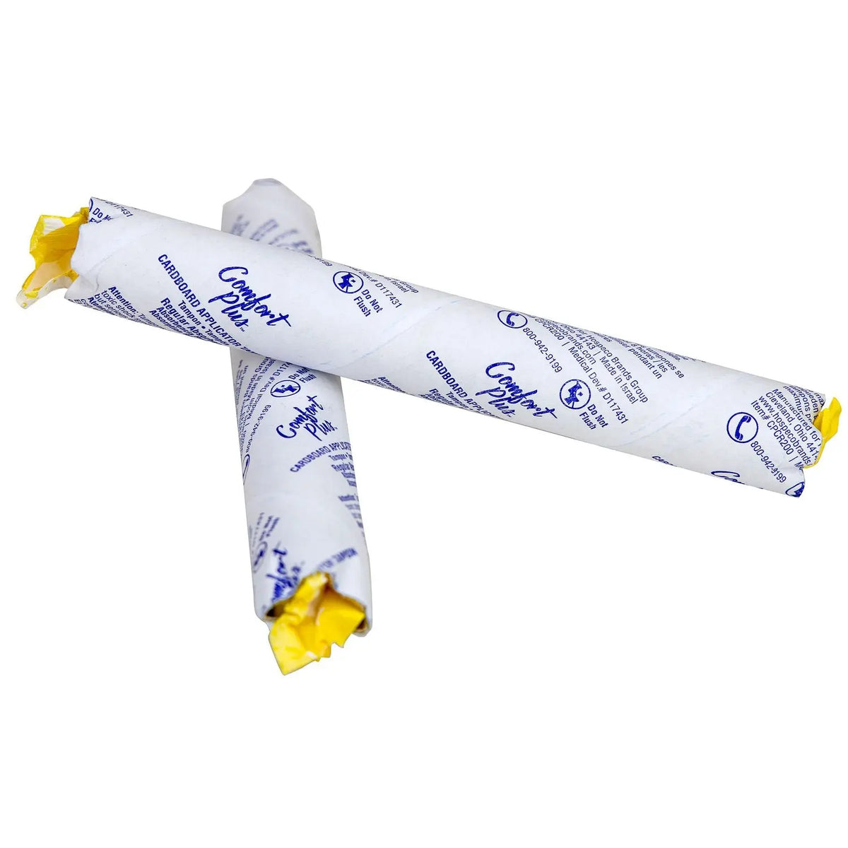 HOSHOSCPCR200 Comfort Plus Cardboard Applicator Tampon Vended Tube, Regular Absorbency, 200/Carton HOSPECO