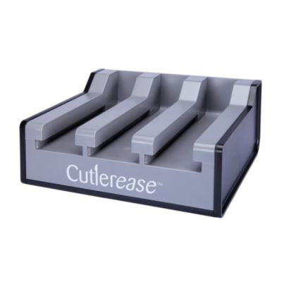 WNA3TWRBASE Cutlerease Base, Holds 3 Dispensers, 12.5 x 12.5 x 5.25, Gray/Black