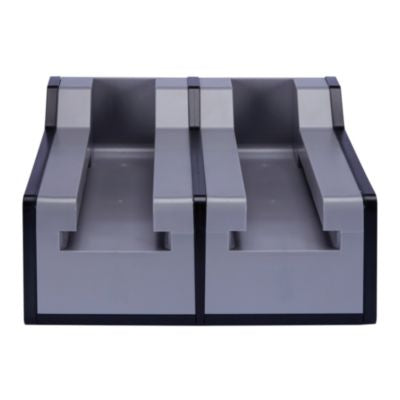 WNA2TWRBASE Cutlerease Base, Holds 2 Dispensers, 10.25 x 11 x 5.25, Gray/Black