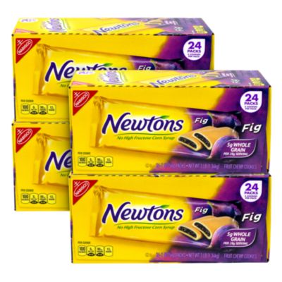 GRR60004081 Fig Newtons, 2 oz Pack, 2 Cookies/Pack, 24 Packs/Box, 4 Boxes/Carton