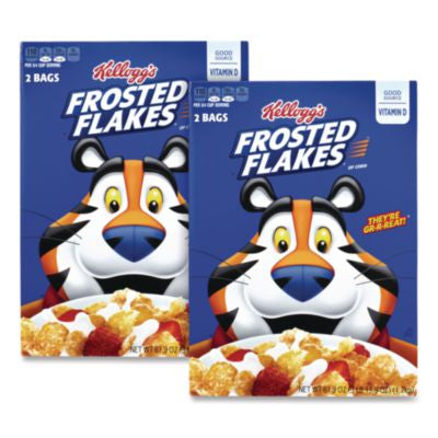 GRR60004075 Frosted Flakes Breakfast Cereal, 2 Bags/61.9 oz Box, 2 Boxes/Carton