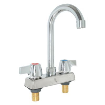 BKEBKD3G WorkForce Standard Duty Faucet. 7.88" Height/3.5" Reach, Chrome-Plated Brass