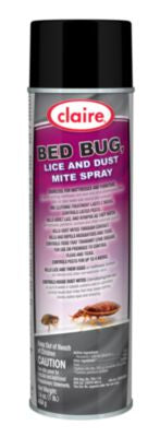 CGC006 Bed Bug Killer, 16 oz Aerosol Spray, 12/Carton Claire