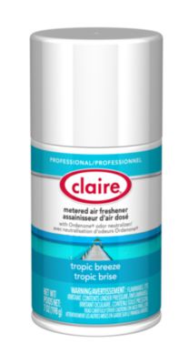 CGC105 Metered Air Freshener, 7 oz Aerosol Spray, Tropic Breeze, 12/Carton PLZ CORP