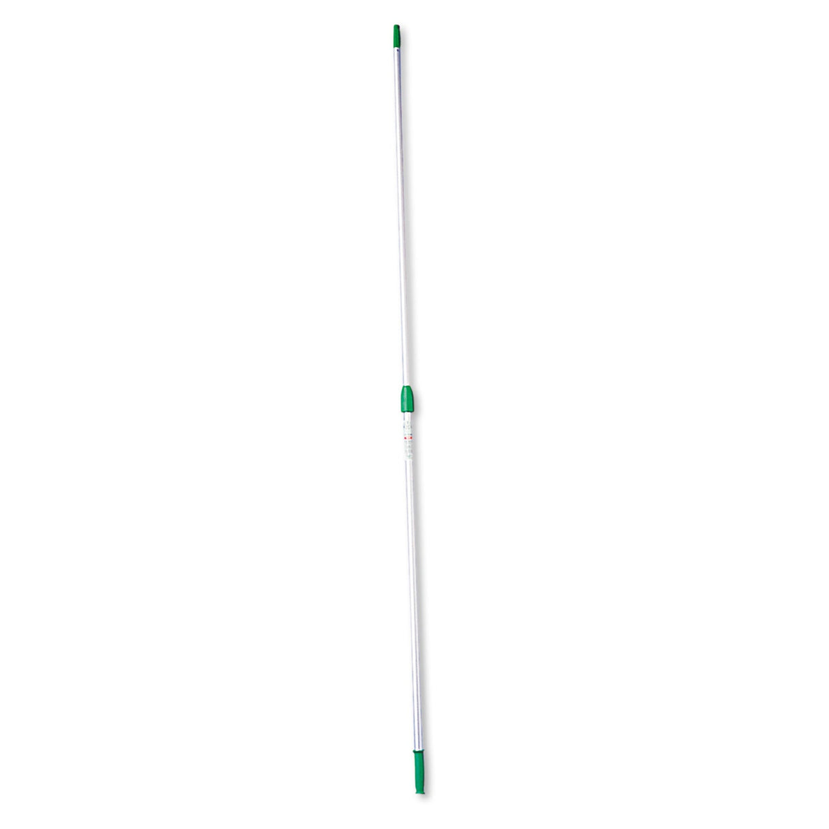 UNGEZ250 Opti-Loc Extension Pole, 8 Ft, Two Sections, Green/silver Unger