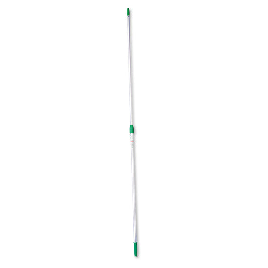 UNGEZ250 Opti-Loc Extension Pole, 8 Ft, Two Sections, Green/silver