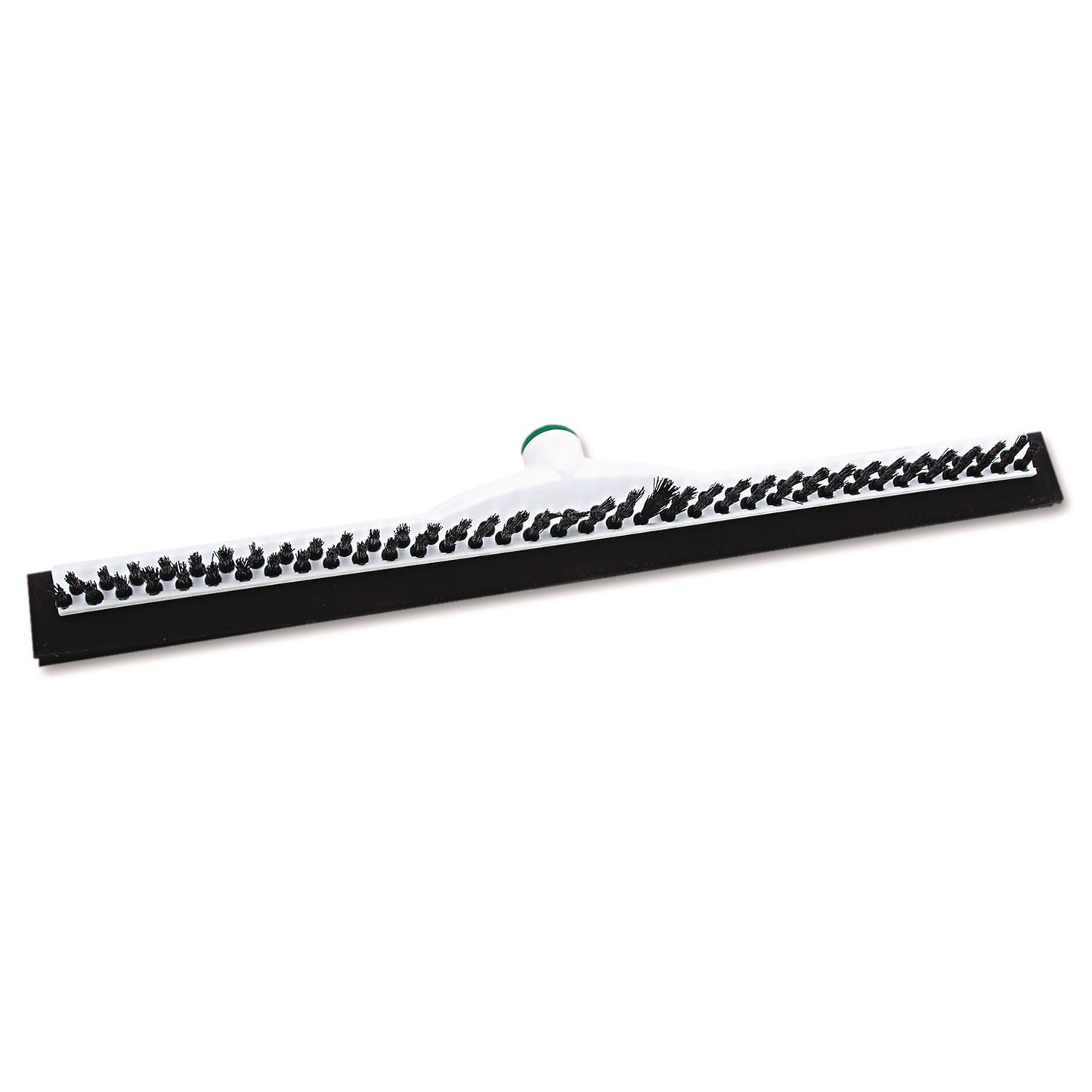 UNGPB55A Sanitary Brush with Squeegee, Black Polypropylene Bristles, 22" Brush