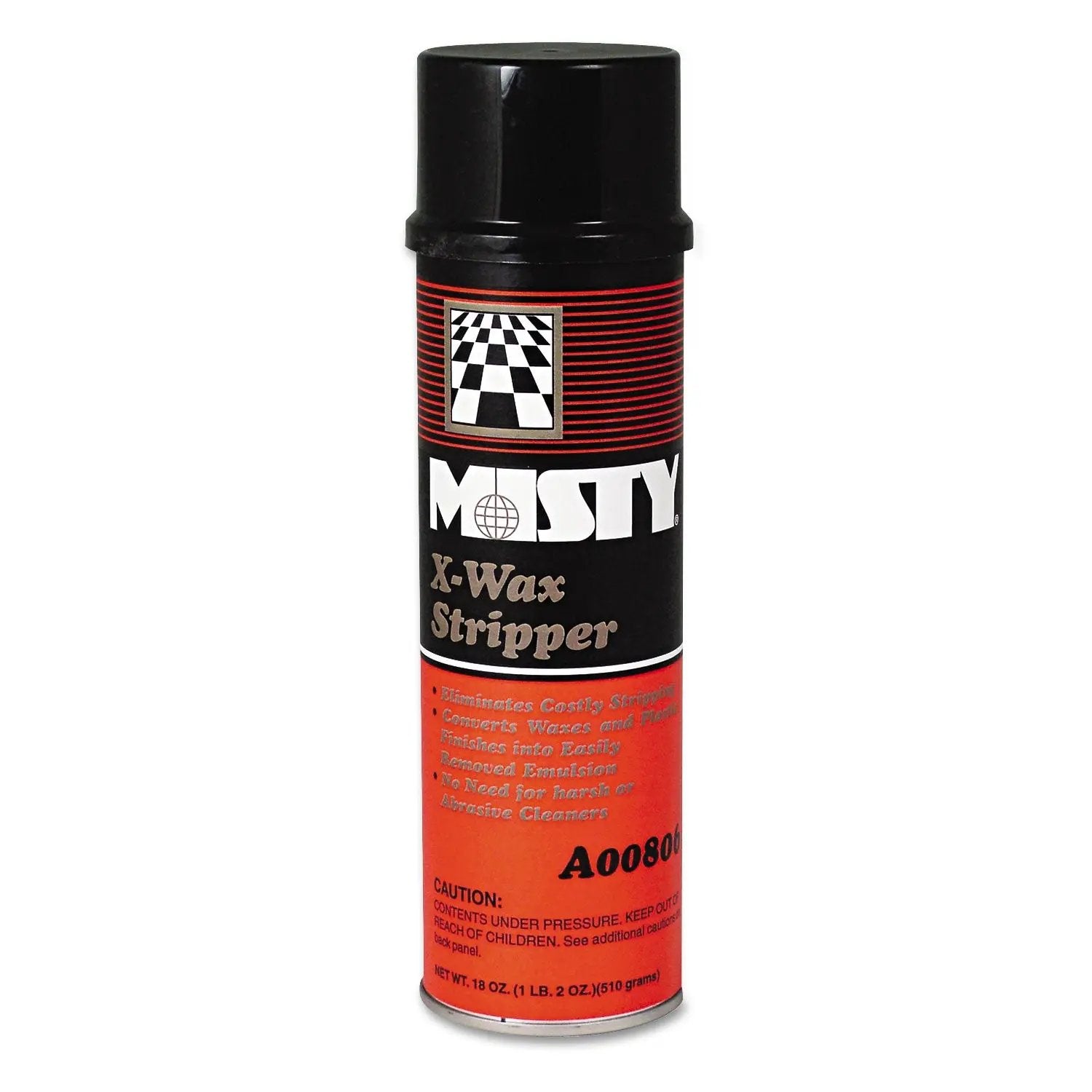 AMR1033962 X-Wax Floor Stripper, 18oz Aerosol Spray Misty