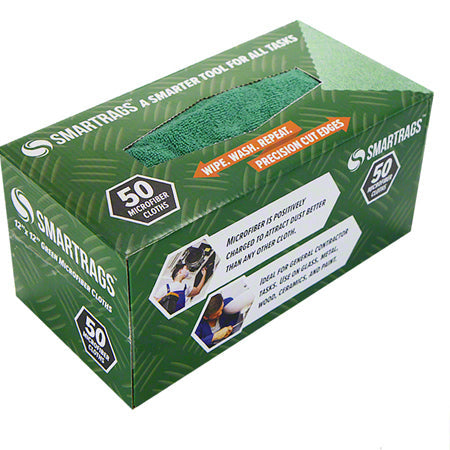 SmartRags Microfiber Cloths-50/box 12x12