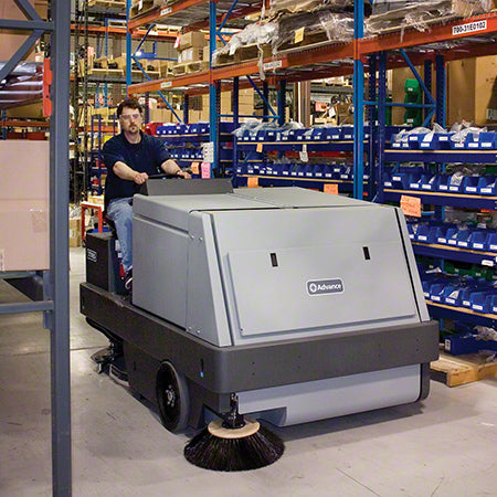 Advance 7765 Rider Sweeper Scrubber - LP