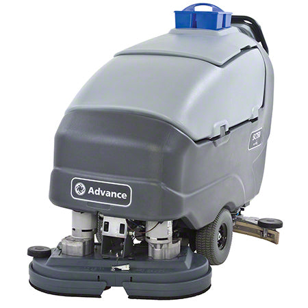 Advance SC750 Walk-Behind Scrubber for Commercial Floor Cleaning and Maintenance