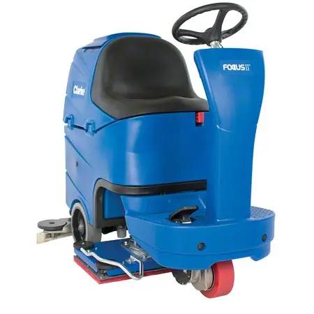Clarke Focus II Rider Autoscrubber Ride-On Floor Scrubber Clarke
