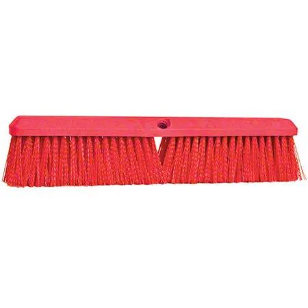 Malish Color Coded Crimped Poly Push Broom Malish