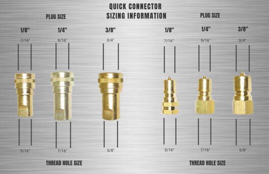 QD45 Quick Disconnect 3/8