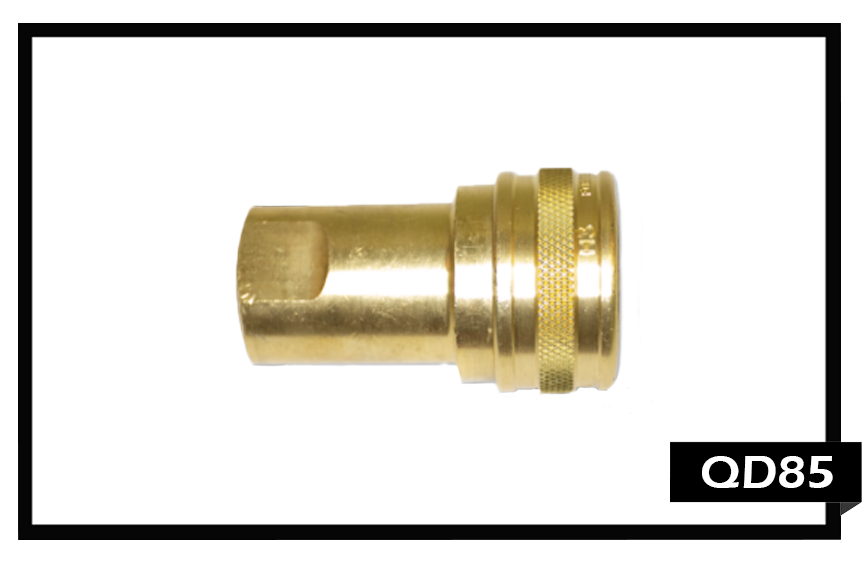 QD85 Quick Disconnect 3/8"FPT Brass, Female
