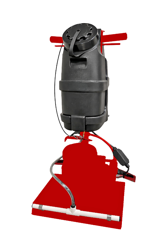 SS HPS 18 HydroVac Pro System for Square Lite Floor Machine